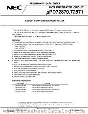 UPD72870GM datasheet pdf NEC