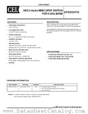 UPG2024TQ-E1-A datasheet pdf NEC