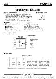 NJG1517KB2 datasheet pdf New Japan Radio