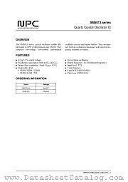CF5013LD datasheet pdf Nippon Precision Circuits Inc