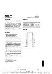 SM1131S datasheet pdf Nippon Precision Circuits Inc