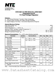 NTE15020 datasheet pdf NTE Electronics
