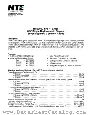 NTE3053 datasheet pdf NTE Electronics
