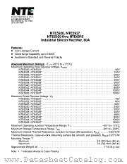 NTE6044 datasheet pdf NTE Electronics