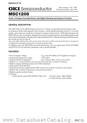 MSC1208SS datasheet pdf OKI electronic components