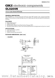 OL5201N datasheet pdf OKI electronic components