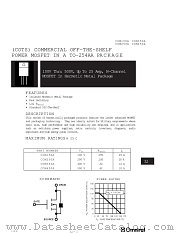 COM450A datasheet pdf Omnirel