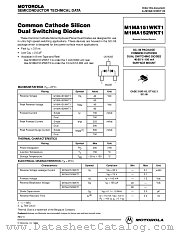 M1MA151WKT2 datasheet pdf ON Semiconductor