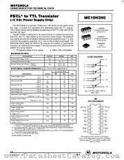 MC10H350L datasheet pdf ON Semiconductor