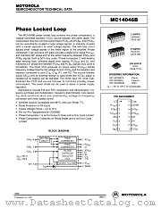 MC14046BFL2 datasheet pdf ON Semiconductor