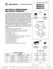 MC33174VD datasheet pdf ON Semiconductor