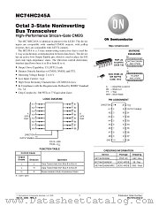 MC74HC245AFL2 datasheet pdf ON Semiconductor