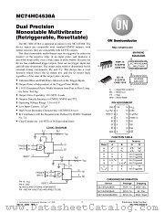 MC74HC4538AFL2 datasheet pdf ON Semiconductor