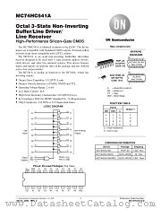 MC74HC541AH datasheet pdf ON Semiconductor
