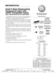 MC74HCT373AFL1 datasheet pdf ON Semiconductor