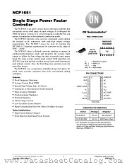 NCP1651D datasheet pdf ON Semiconductor