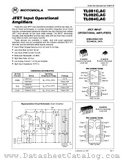 TL081ACDR2 datasheet pdf ON Semiconductor