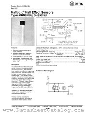 OHS3019U datasheet pdf Optek Technology