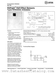 OHS3020U datasheet pdf Optek Technology