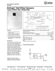 OHS3130U datasheet pdf Optek Technology