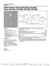 OP140B datasheet pdf Optek Technology