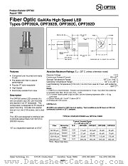 OPF392B datasheet pdf Optek Technology
