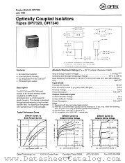 OPI7320 datasheet pdf Optek Technology