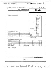 1S2094 datasheet pdf Panasonic