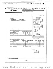 1SV160 datasheet pdf Panasonic