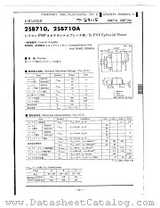 2SB750A datasheet pdf Panasonic