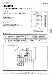 AN3791 datasheet pdf Panasonic