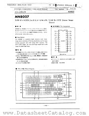 MN8027 datasheet pdf Panasonic