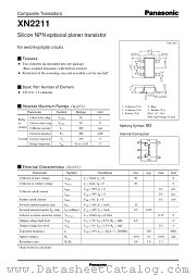 XN02211 datasheet pdf Panasonic