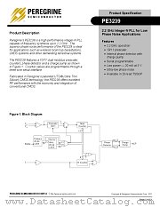 PE3239-11 datasheet pdf Peregrine Semiconductor
