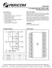 PI3C16226B datasheet pdf Pericom Technology