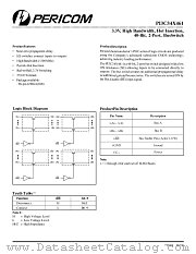 PI3C34X461NB datasheet pdf Pericom Technology