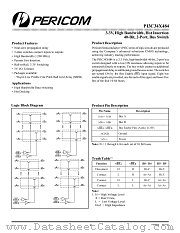 PI3C34X484NB datasheet pdf Pericom Technology
