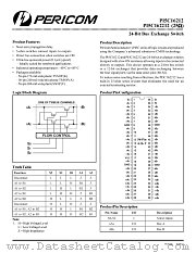 PI5C162212V datasheet pdf Pericom Technology