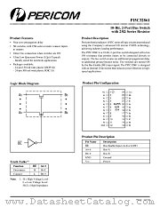 PI5C32861S datasheet pdf Pericom Technology