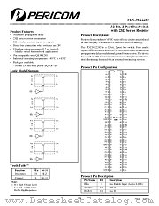 PI5C34X2245 datasheet pdf Pericom Technology