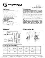 PI6C2309-1HWI datasheet pdf Pericom Technology