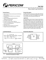 PI6C2502W datasheet pdf Pericom Technology