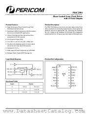 PI6C2504Q datasheet pdf Pericom Technology