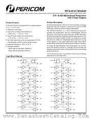 PI74ALVCH16245A datasheet pdf Pericom Technology