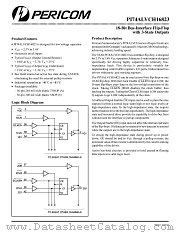 PI74ALVCH16823A datasheet pdf Pericom Technology