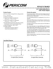 PI74ALVCH16825V datasheet pdf Pericom Technology