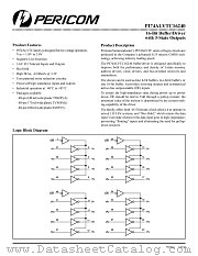 PI74ALVTC16240K datasheet pdf Pericom Technology