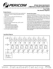 PI74FCT2823TQ datasheet pdf Pericom Technology