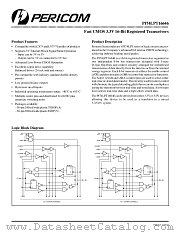 PI74LPT16646A datasheet pdf Pericom Technology