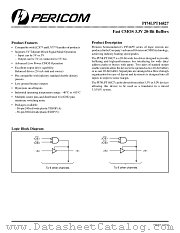 PI74LPT16827V datasheet pdf Pericom Technology